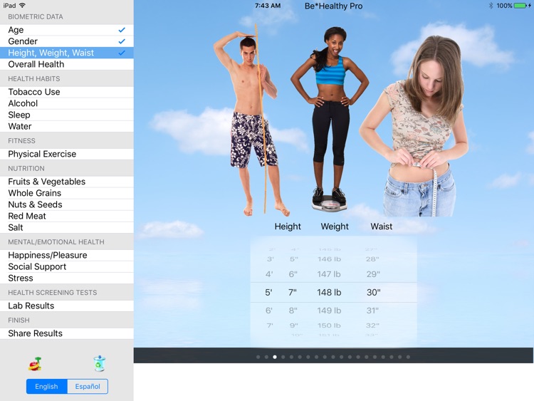Be*Healthy Pro screenshot-0