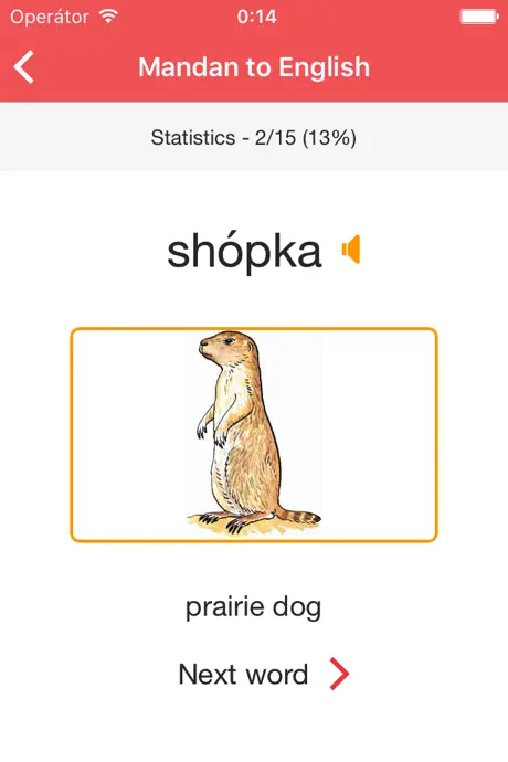 Mandan Vocab Builder