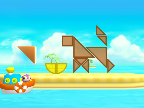 Screenshot #5 for Shapes Builder - Educational tangram puzzle game for preschool children by Play Toddlers (Free Version)