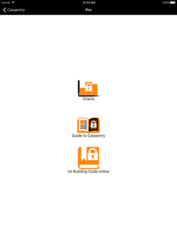 Carpentry Formulator iPad screenshot 4 - Productivity app