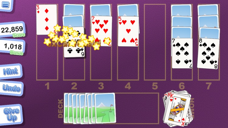 Crystal Golf Solitaire screenshot-3