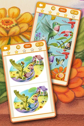 Animal Kingdom Spot the Difference Picture Hunter Puzzle Games for Kids and Family- Search and find differences in each pic! Educational Edition screenshot 4