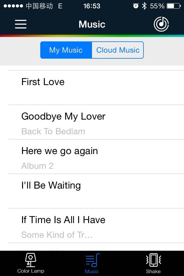 iPhone screenshot