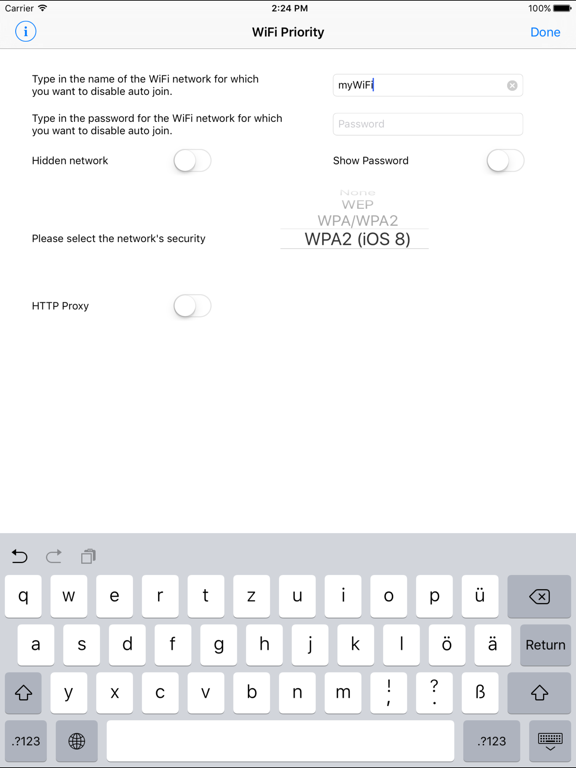 Screenshot #4 pour WiFi Priority