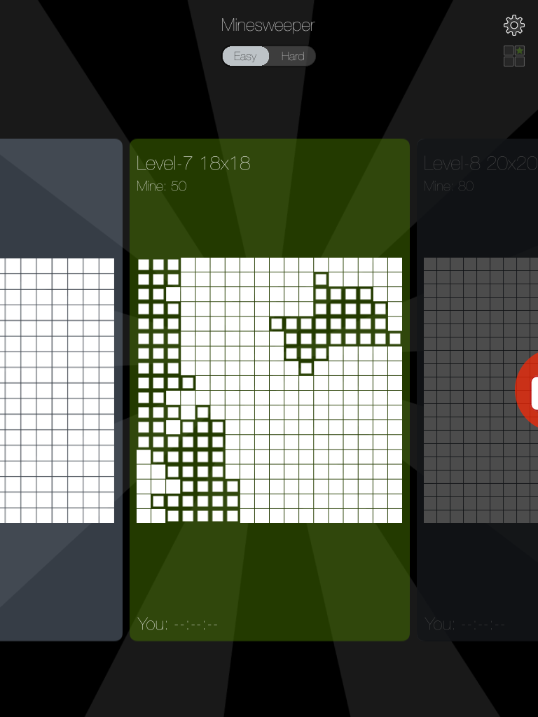 Minesweeper. Black screenshot 9