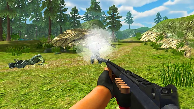 VR Sniper Shooting Game - War against Robots Commandos