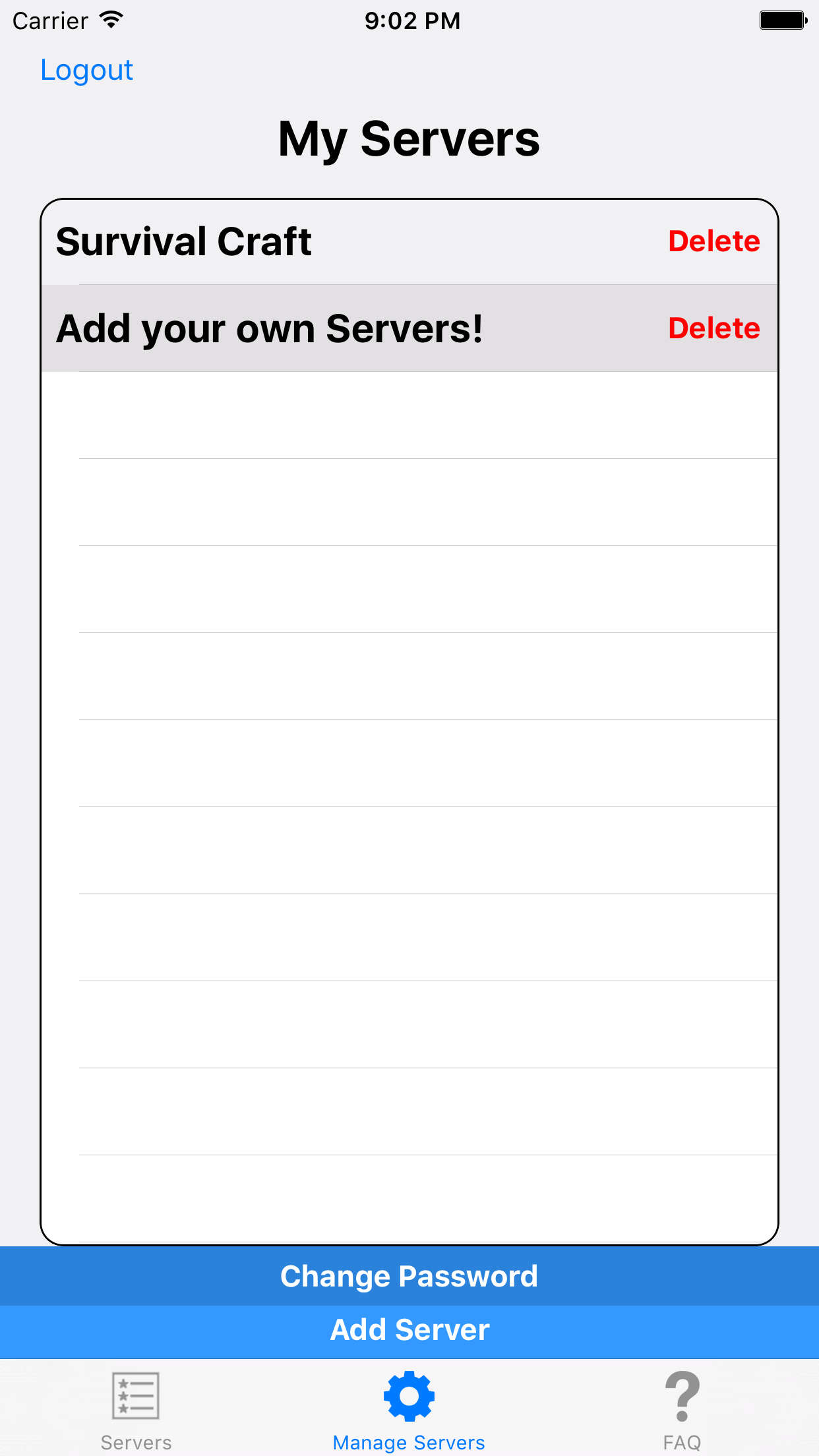 Servers for Minecraft PE - New
