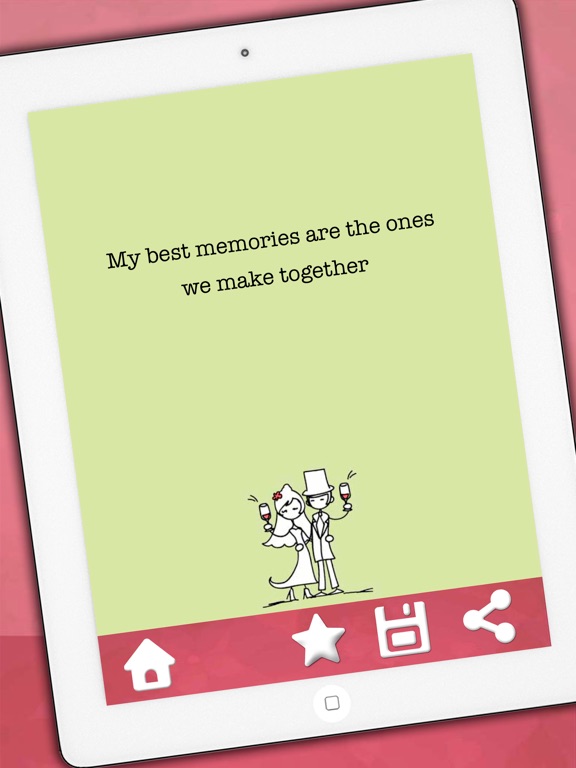 Beautiful Love Quotes - Pictures with quotes about love, love thoughts and messages to fall in love iPad screenshot