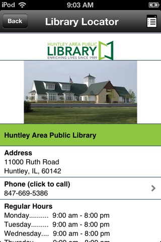 Huntley Area Public Library screenshot 4