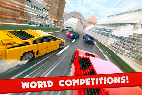 My Cars . Best Car Racing Simulator Game With Blocky Skins For Free screenshot 2