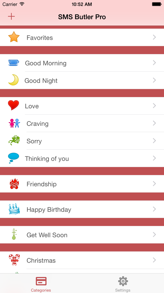 SMS Butler Pro - Your Quotes Archive - 2.2 - (iOS)