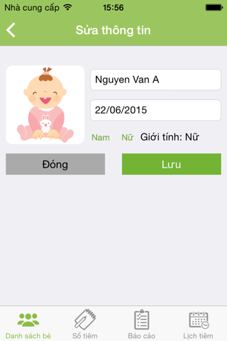 Sổ tiêm chủng screenshot 3