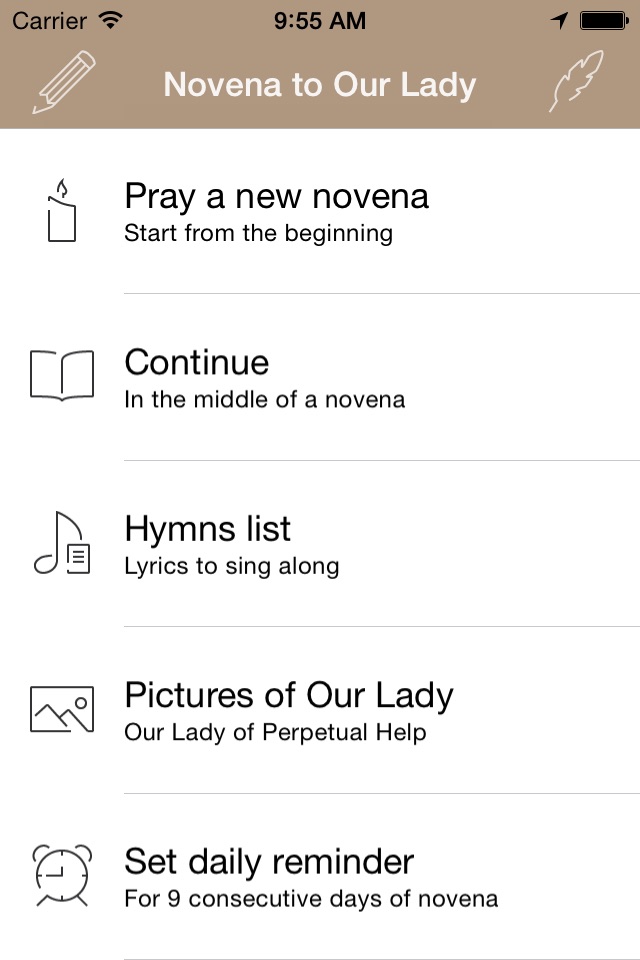 Novena to Our Lady of Perpetual Help screenshot 2