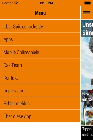 Spielesnacks.de screenshot 2