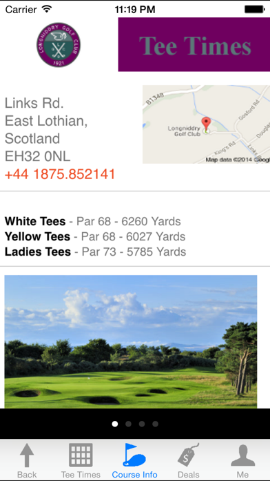 Screenshot #3 pour Scotland's Golf Coast Tee Times