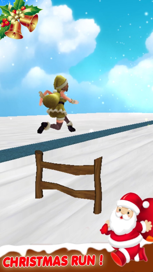 #5. Christmas Santa Surfer-Ice Adventure Run 3D (iOS) By: swapnil patel