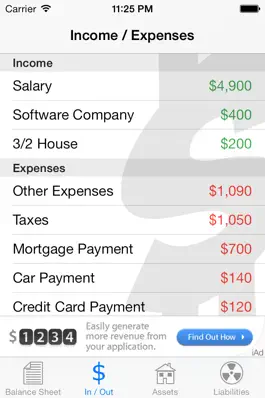 Game screenshot Cashflow Balance Sheet hack