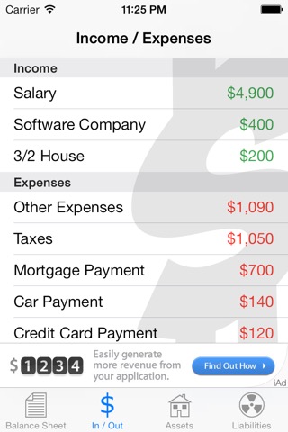 Cashflow Balance Sheetのおすすめ画像3