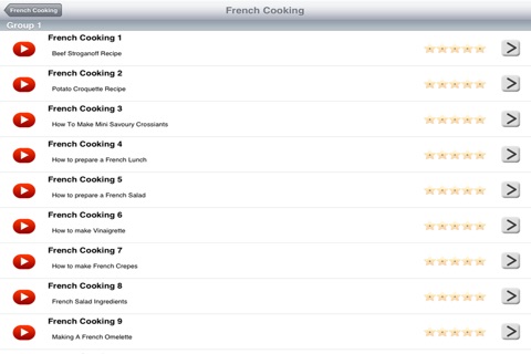 French Recipes ! screenshot 2