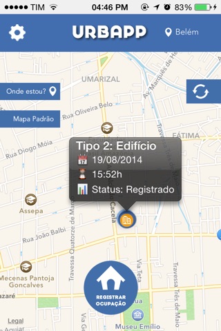 Urbapp - Mapeamento de Ocupação Urbana screenshot 2