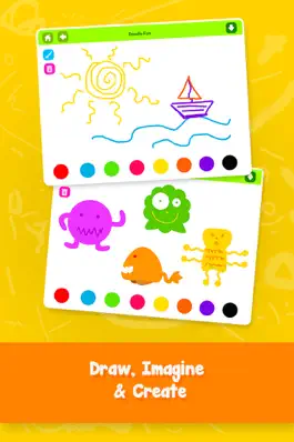 Game screenshot Doodle Fun ! Draw Play Color for Kids Boys & Girls hack