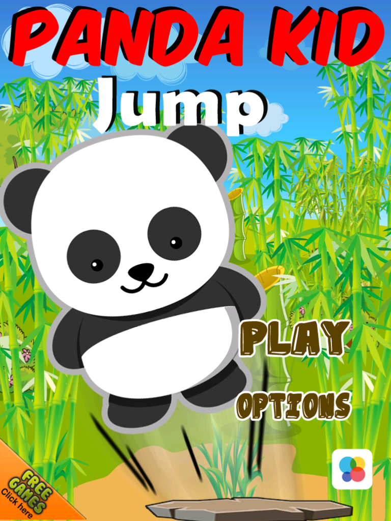 A Panda Kid Jump Cute Animal Games Adventure screenshot 6