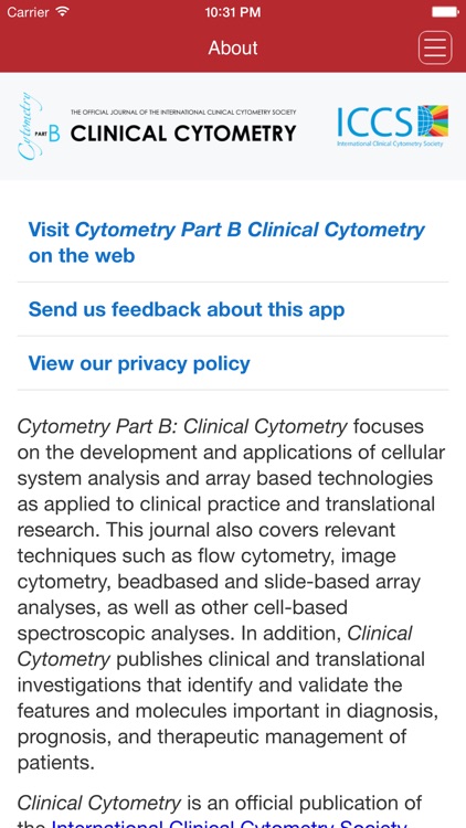 Cytometry Part B Clinical Cytometry screenshot-4
