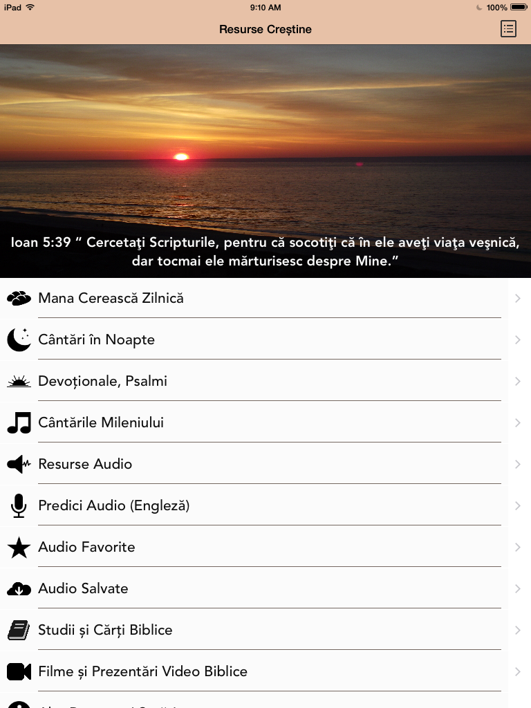 Resurse Crestine - Audio, Video, Scriptura Zilnica, Cantari, Filme