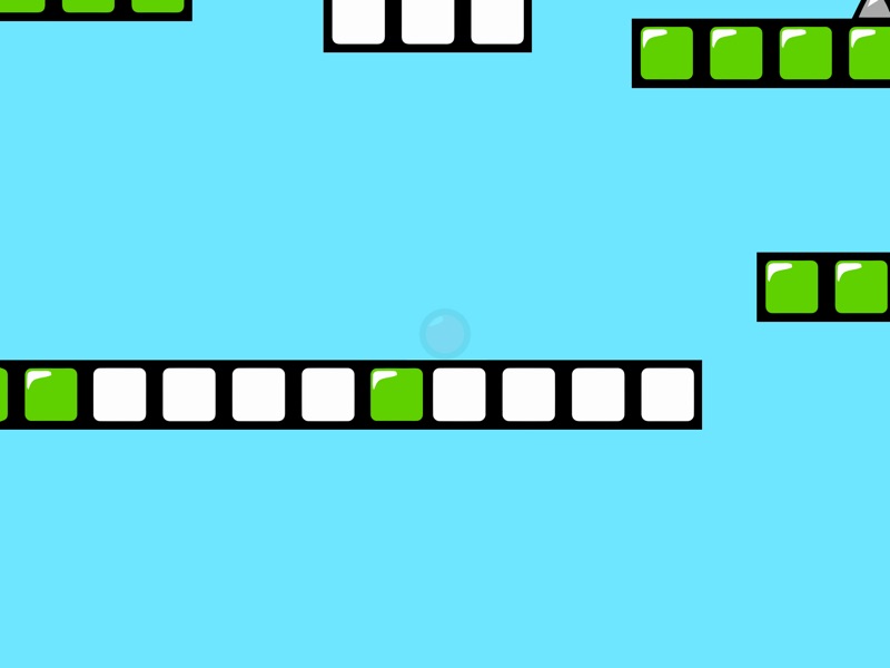 Red Bouncing Ball Spikes Free screenshot 8