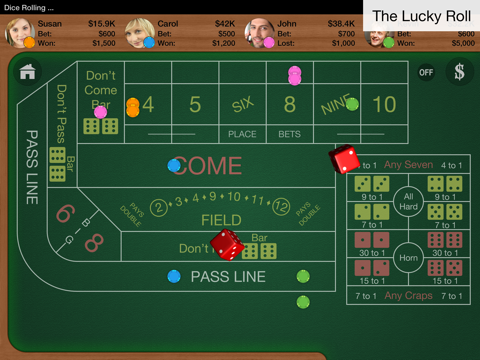 Craps Multiplayerのおすすめ画像2