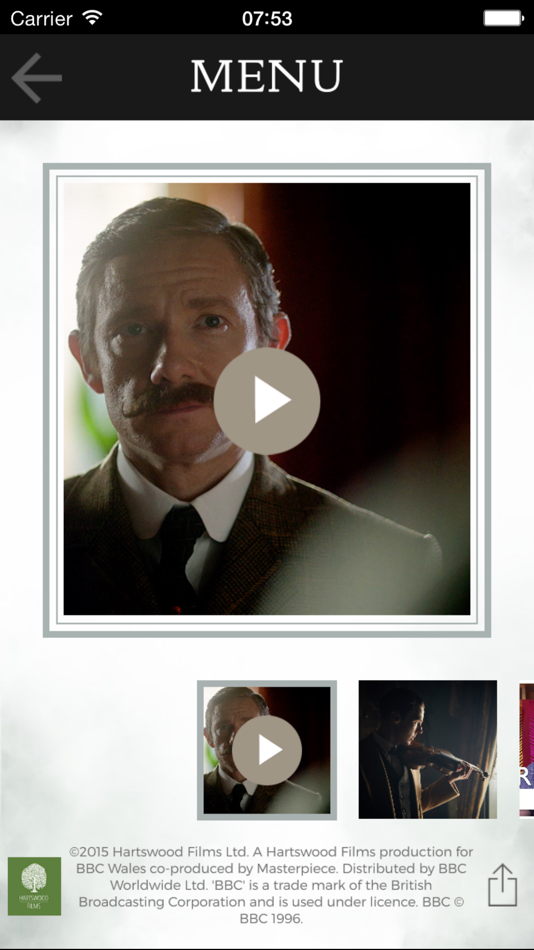 Sherlock The Abominable Bride App - 1.1 - (iOS)