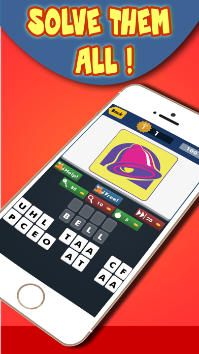 A Food Brand Logos Quiz Games of what best restaurant & coffee shop brands names Screenshot