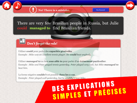 Screenshot #6 pour Jeu pour apprendre l'anglais - EnglishTracker