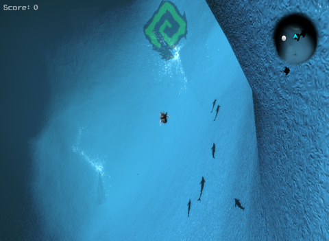Screenshot #4 pour Real Dolphin coral reef simulator