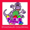 Dino Dinosaur Drawing Coloring Easy Game For Kids