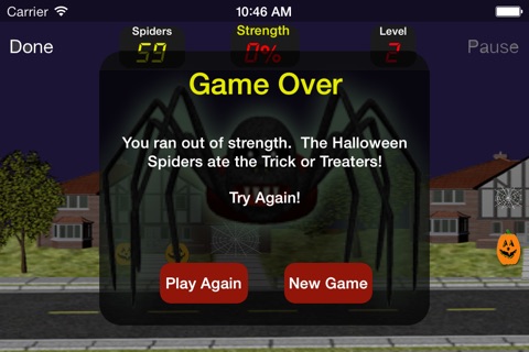 Halloween Spiders screenshot 4