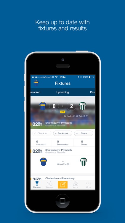 Fan App for Shrewsbury Town FC