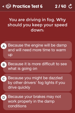 UK Driving Theory Test Practice Questions - Preparation for your First Provisional Driver Licence screenshot 2