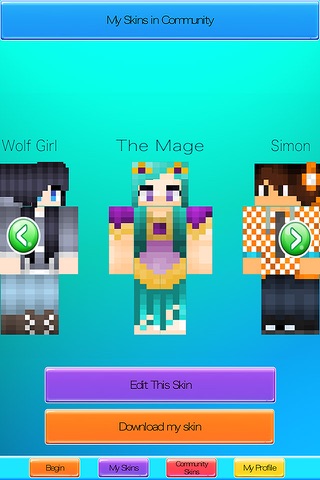 Skin Creator for Minecraft  PC & Pocket Edition screenshot 4