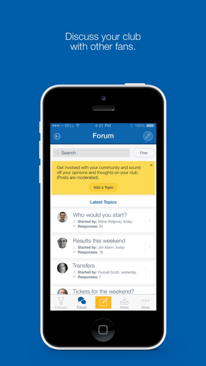 Fan App for Brighton FC