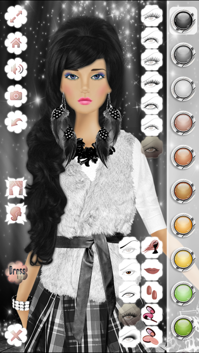 Makeup, Hairstyle & Dress Up Fashion Top Model Princess Girls Free 2 screenshot 5