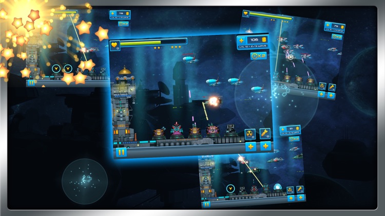 Sci-Fi Space Defense : Alien war game screenshot-3