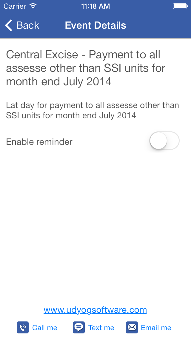 How to cancel & delete TAX Calendar from iphone & ipad 2