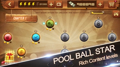 Screenshot #1 pour Pool Ball Star