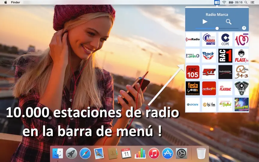 Captura de pantalla de Radio FM en iPhone 1