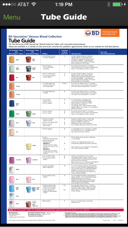 VRL Specimen Suitability screenshot-4
