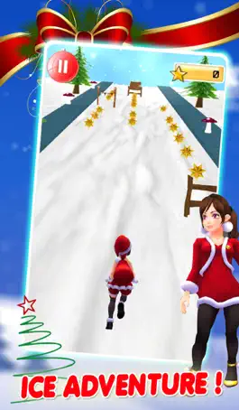 Game screenshot Christmas Santa Surfer-Ice Adventure Run 3D hack