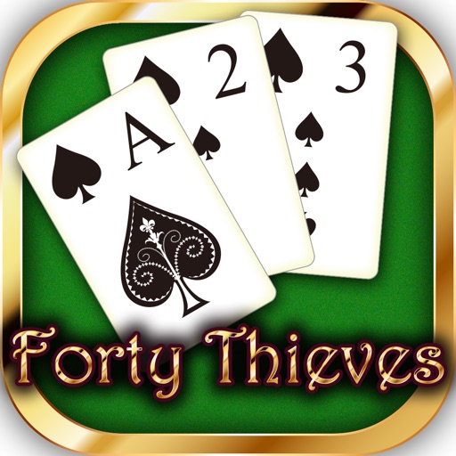 Forty Thieves Solitaire◆popular card game Icon