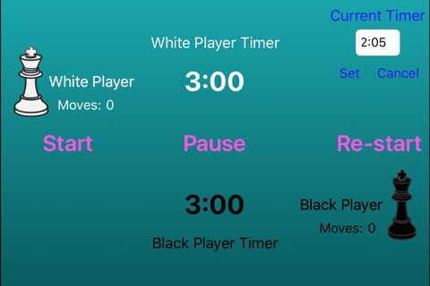 Chess Timer+ for iPhone screenshot 3