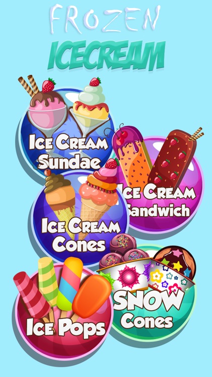 Frozen IceCream - Serve and Decorate your Lovely Desserts